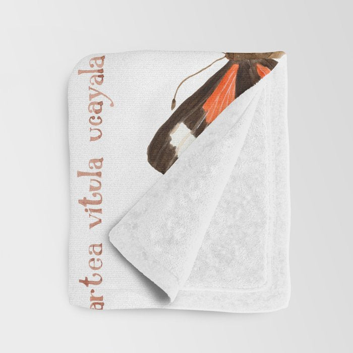 Butterfly - Cartea vitula ucayala Throw Blanket Gallery Image 3