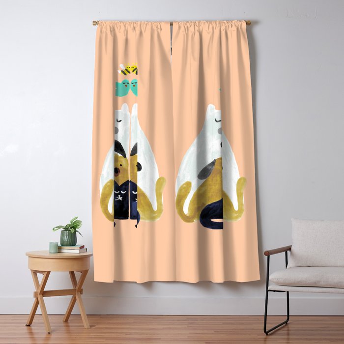 Let's get together Window Curtain Gallery Image 5