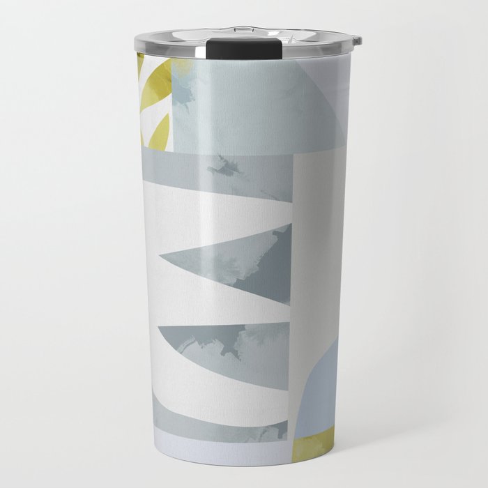 mid mod pastel 2 Travel Mug Gallery Image 1