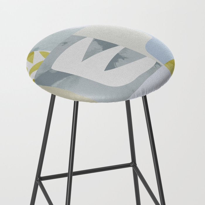 mid mod pastel 2 Stool Gallery Image 2