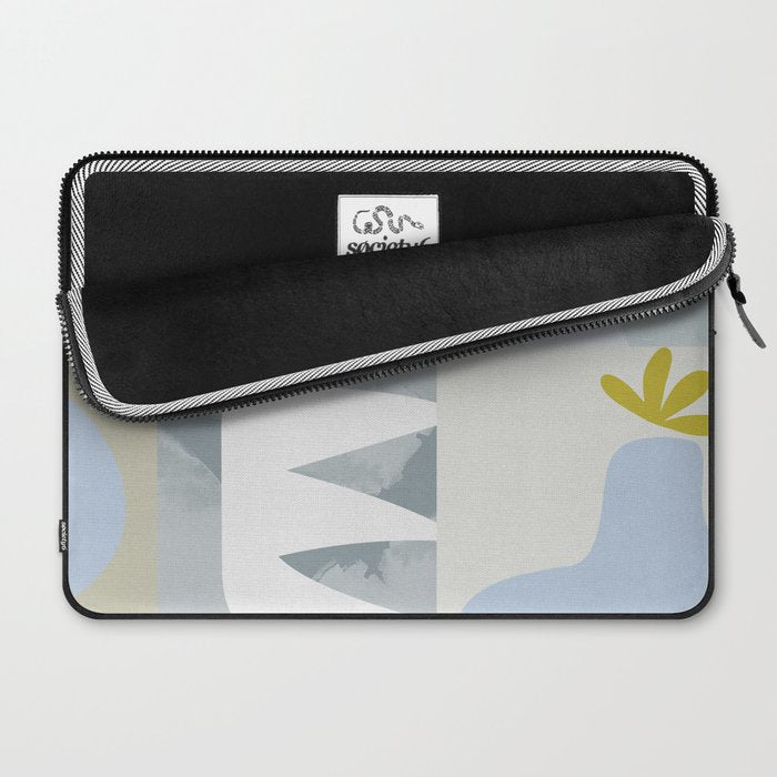 mid mod pastel 2 Laptop Sleeve Gallery Image 2