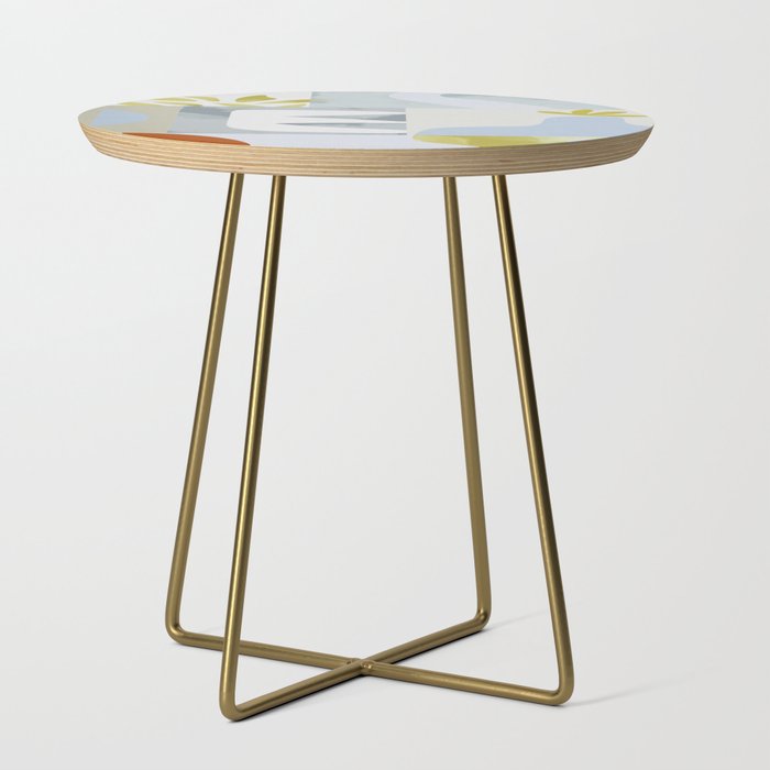 mid mod pastel 2 Side Table Gallery Image 1