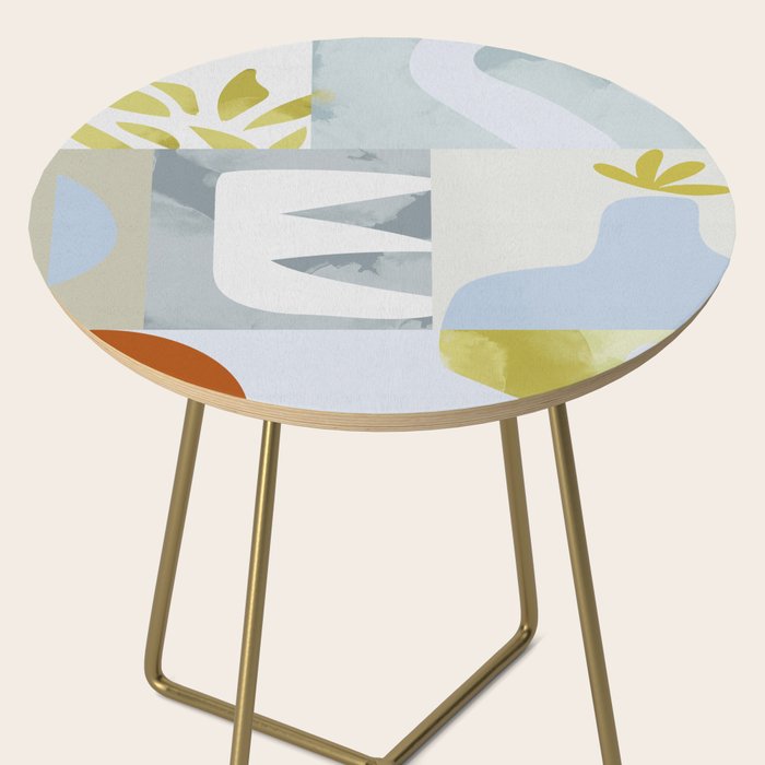 mid mod pastel 2 Side Table Gallery Image 2