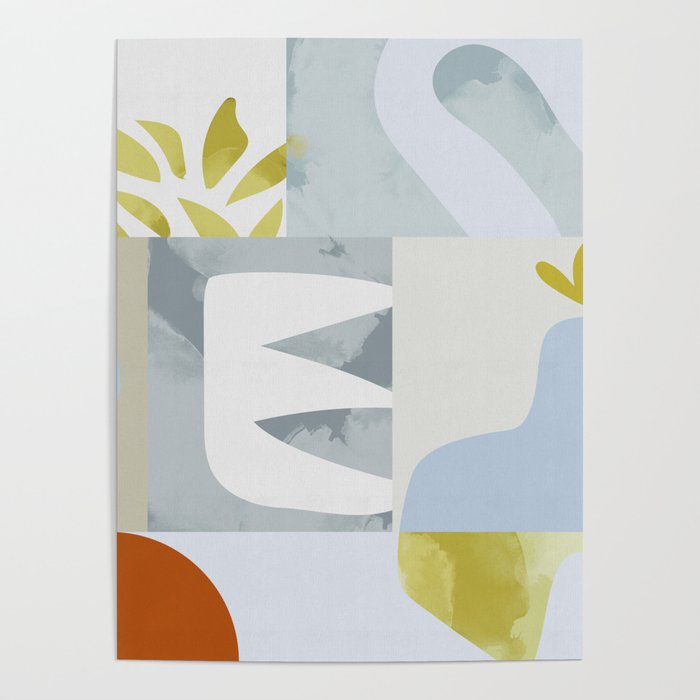 mid mod pastel 2 Poster Gallery Image 1