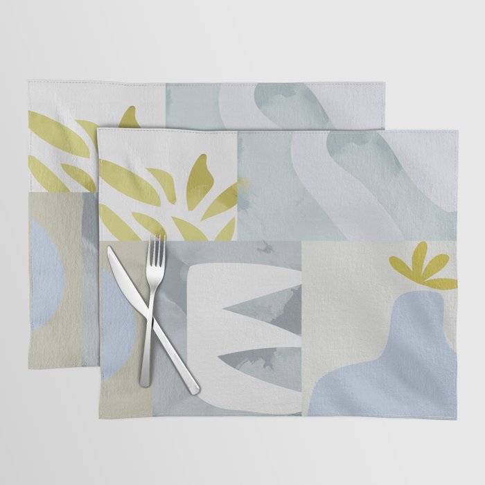 mid mod pastel 2 Placemat Gallery Image 1