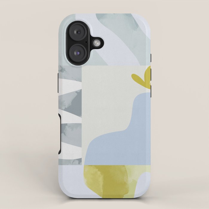 mid mod pastel 2 iPhone Case Gallery Image 1