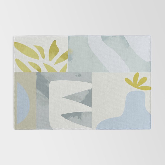 mid mod pastel 2 Rug Gallery Image 2