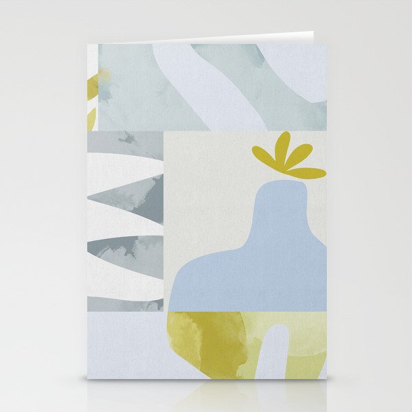 mid mod pastel 2 Stationery Card Gallery Image 2