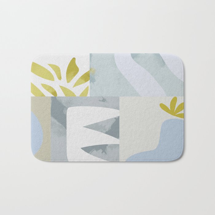 mid mod pastel 2 Bath Mat Gallery Image 1