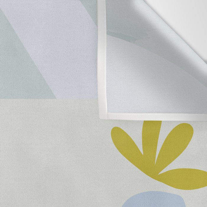mid mod pastel 2 Wall Tapestry Gallery Image 3