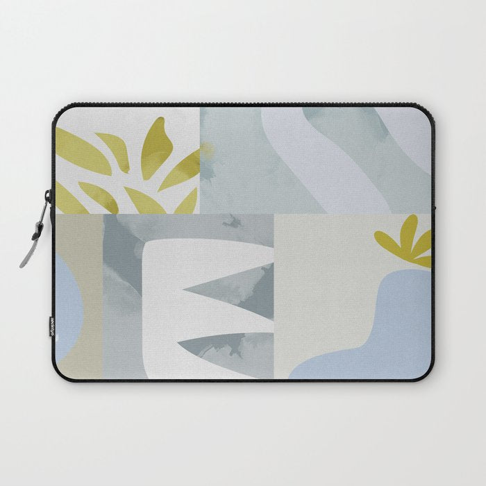 mid mod pastel 2 Laptop Sleeve Gallery Image 1