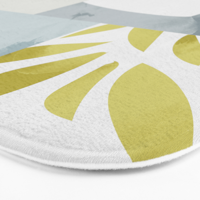 mid mod pastel 2 Bath Mat Gallery Image 3