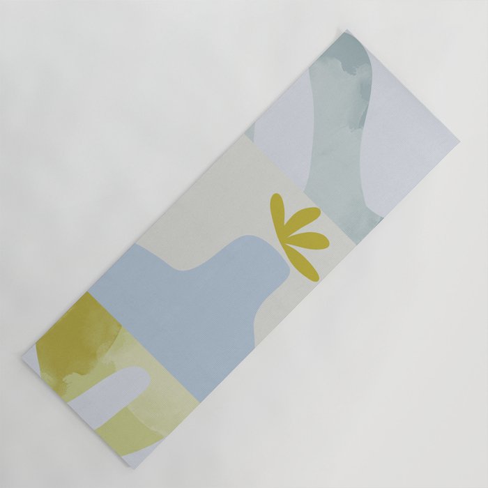 mid mod pastel 2 Yoga Mat Gallery Image 1