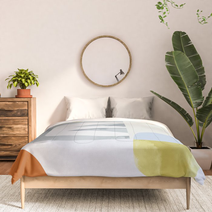 mid mod pastel 2 Comforter Gallery Image 3