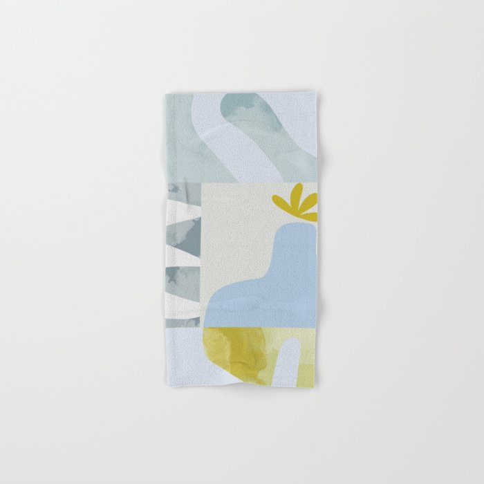 mid mod pastel 2 Bath Towel Gallery Image 1