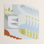 mid mod pastel 2 Wrapping Paper Gallery Image 3