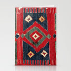 Yüncü  Antique Balikesir Turkish Kilim Print Stationery Card Gallery Image 2