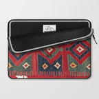 Yüncü  Antique Balikesir Turkish Kilim Print Laptop Sleeve Gallery Image 2