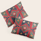 Yüncü  Antique Balikesir Turkish Kilim Print Pillow Sham Gallery Image 3