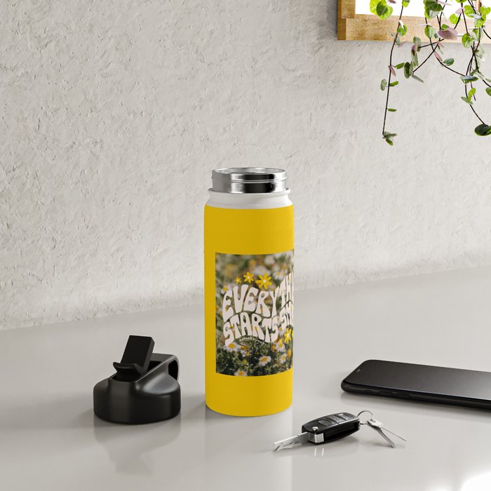 Everything Starts Small Water Bottle Gallery Image 4
