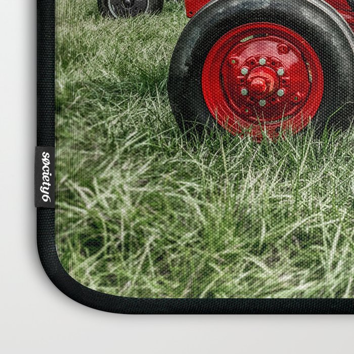 300 Vintage International Harvester Red Tractor Laptop Sleeve Gallery Image 3