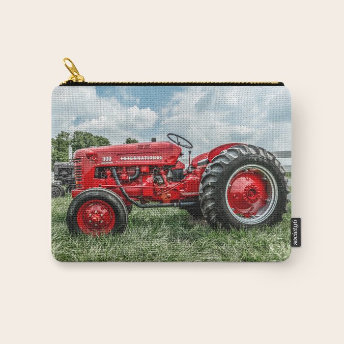 300 Vintage International Harvester Red Tractor Carry All Pouch Gallery Image 1