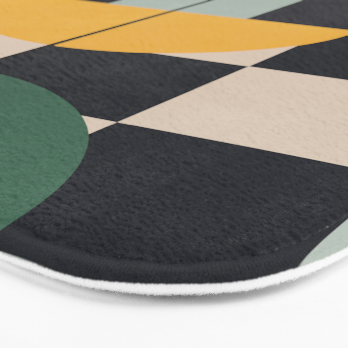 Geometric Abstraction 73 Bath Mat Gallery Image 3