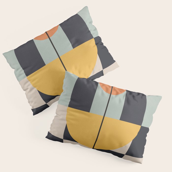 Geometric Abstraction 73 Pillow Sham Gallery Image 3