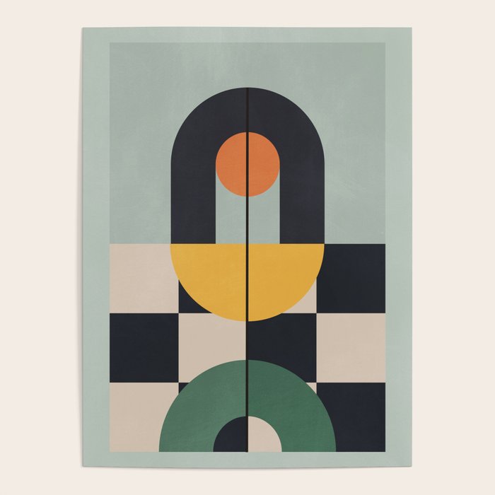 Geometric Abstraction 73 Poster Gallery Image 4