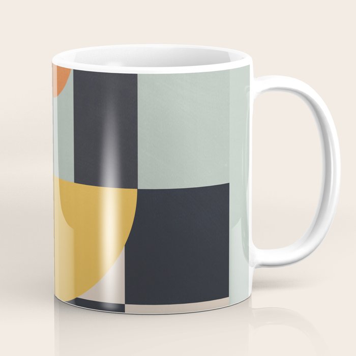 Geometric Abstraction 73 Coffee Mug Gallery Image 1