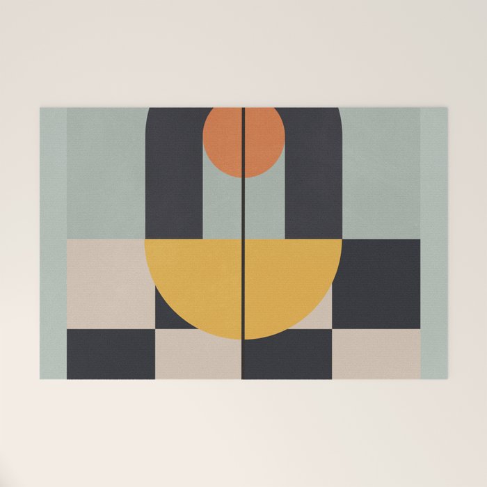 Geometric Abstraction 73 Welcome Mat Gallery Image 1