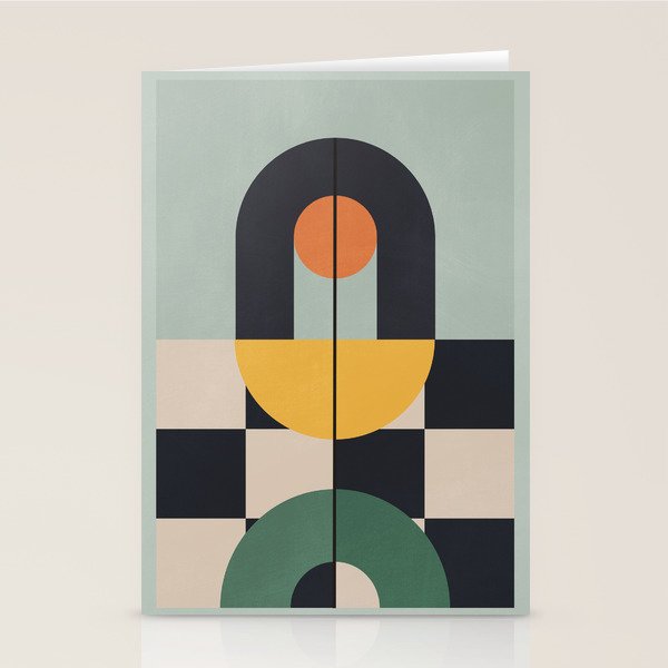 Geometric Abstraction 73 Stationery Card Gallery Image 2