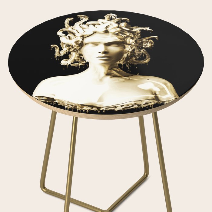 Gold Medusa Side Table Gallery Image 2
