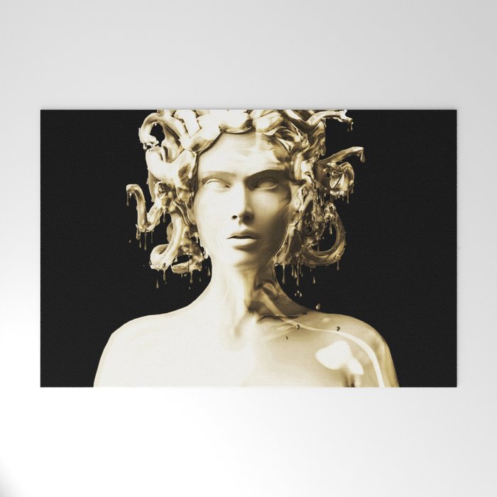 Gold Medusa Welcome Mat Gallery Image 1