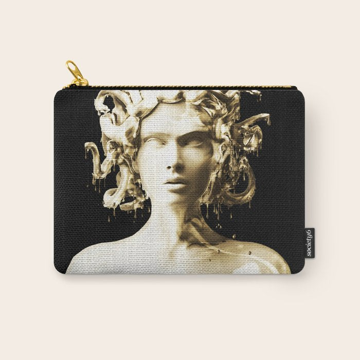 Gold Medusa Carry All Pouch Gallery Image 1