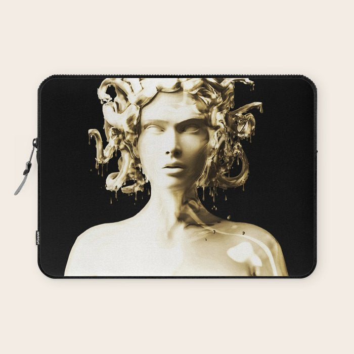 Gold Medusa Laptop Sleeve Gallery Image 1