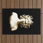 Gold Medusa Outdoor Rug Gallery Image 1