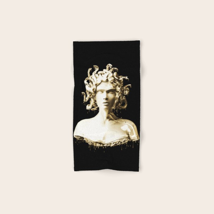 Gold Medusa Bath Towel Gallery Image 1