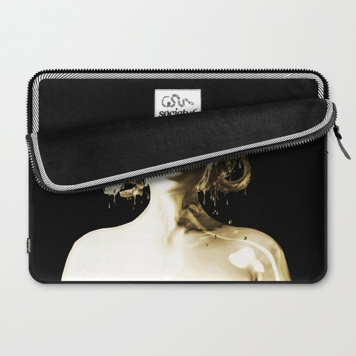 Gold Medusa Laptop Sleeve Gallery Image 2