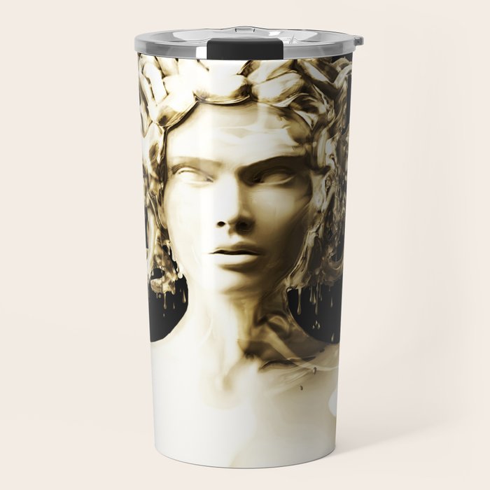 Gold Medusa Travel Mug Gallery Image 1