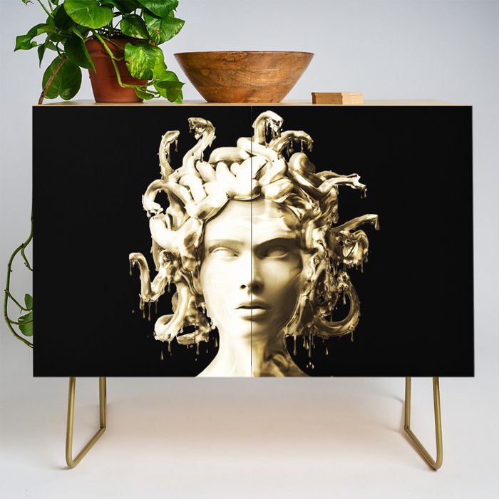 Gold Medusa Credenza Gallery Image 1