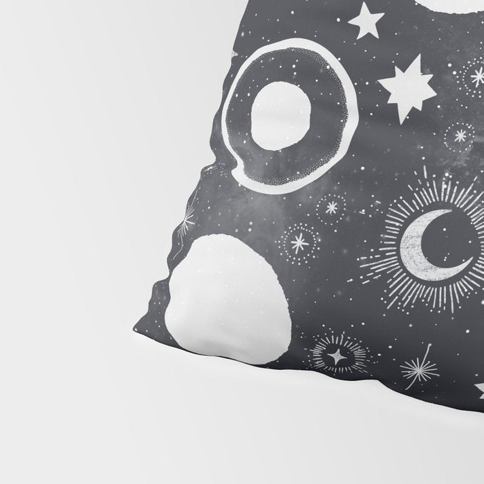 Celestial dark pattern DS Pillow Sham Gallery Image 4
