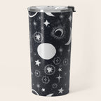 Celestial dark pattern DS Travel Mug Gallery Image 2