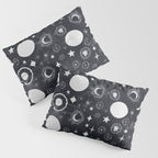 Celestial dark pattern DS Pillow Sham Gallery Image 3