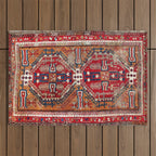 Ladik Central Anatolian Rug Print Outdoor Rug Gallery Image 1