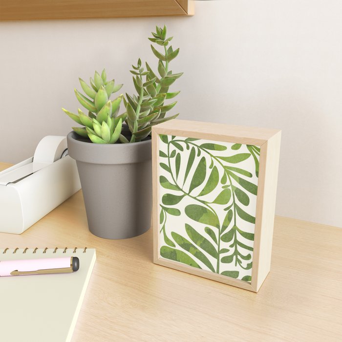 Abstract Plant 3/3 Mini Art Print Gallery Image 2