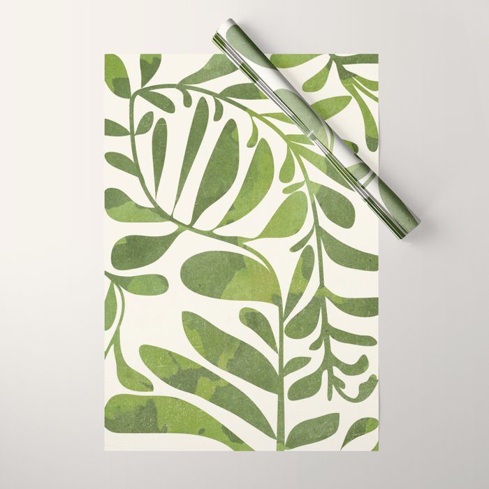 Abstract Plant 3/3 Wrapping Paper Gallery Image 1