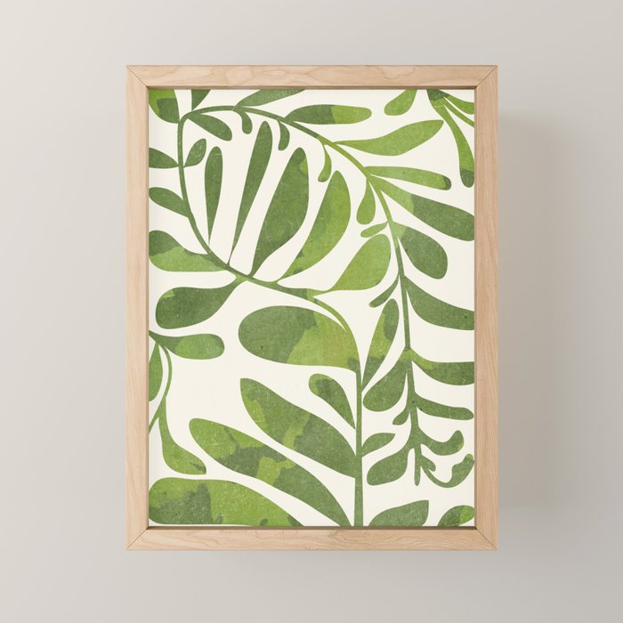 Abstract Plant 3/3 Mini Art Print Gallery Image 1