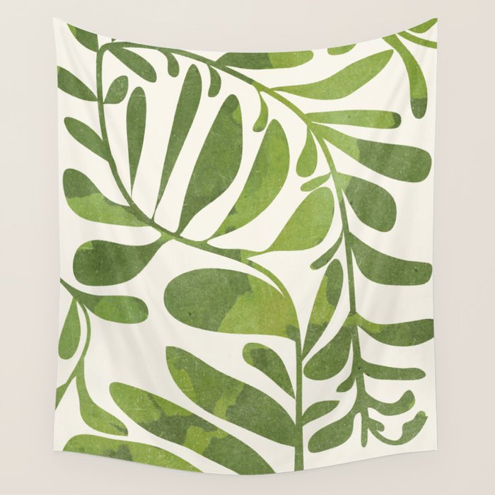 Abstract Plant 3/3 Wall Tapestry Gallery Image 4