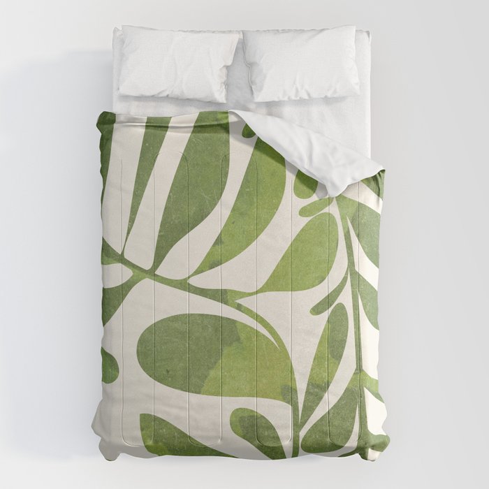 Abstract Plant 3/3 Comforter Gallery Image 6